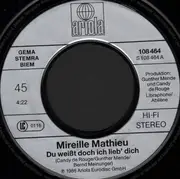 7inch Vinyl Single - Mireille Mathieu - Du Weißt Doch, Ich Lieb Dich