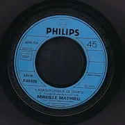 7inch Vinyl Single - Mireille Mathieu - L' Amour Oublie Le Temps