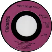 7inch Vinyl Single - Mireille Mathieu - L'enfant Que Je N'ai Jamais Eu