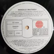 LP - Mireille Mathieu - Les Grandes Chansons Françaises - Gatefold