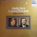 LP - Mirella Freni , Luciano Pavarotti - Arien & Duette