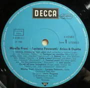 LP - Mirella Freni , Luciano Pavarotti - Arien & Duette