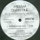 12inch Vinyl Single - Miriam Christine - In A Woman's Heart