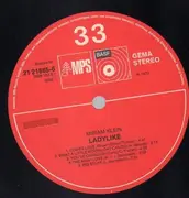 LP - Miriam Klein - Lady Like, Miriam Klein Sings Billie Holiday