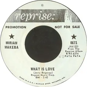 Miriam Makeba - What Is Love