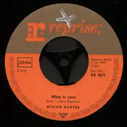 7inch Vinyl Single - Miriam Makeba - Ha Po Zamani / What Is Love
