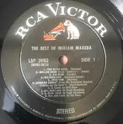 LP - Miriam Makeba - The Best Of Miriam Makeba - Black Labels