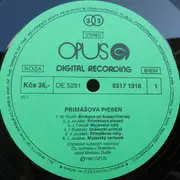 LP - Miroslav Dudík - Primášova Pieseň
