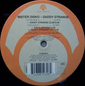 Mister Disko - Daddy Strange