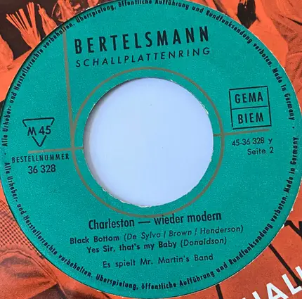 Mister Martin's Band - Charleston - Wieder Modern