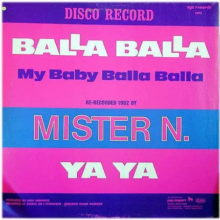 Mister N - Balla Balla (My Baby Balla Balla)