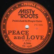 misty in roots - Peace And Love / Bail Out