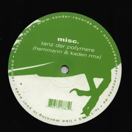 Misc. - Like Morning In Your Eyes - Remixed