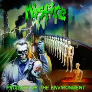 LP - Misfire - Product Of The Environment - Neon Green w/ Black Splatter Vinyl, incl. Insert