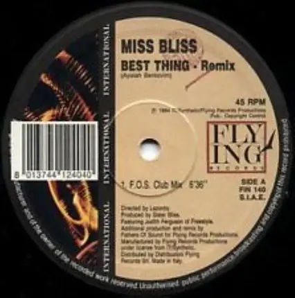 Miss Bliss - Best Thing (Remix)