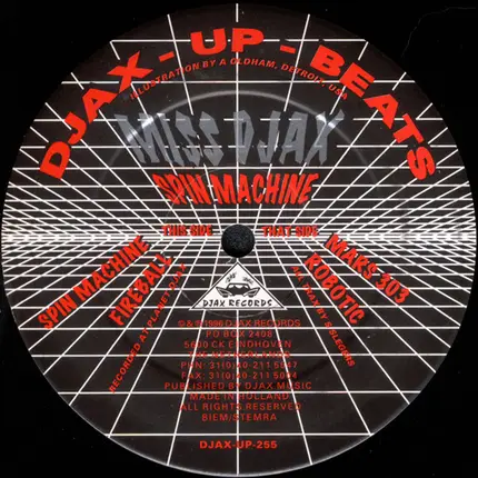 Miss Djax - Spin Machine
