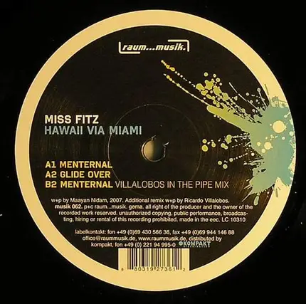 Miss Fitz - Hawaii Via Miami