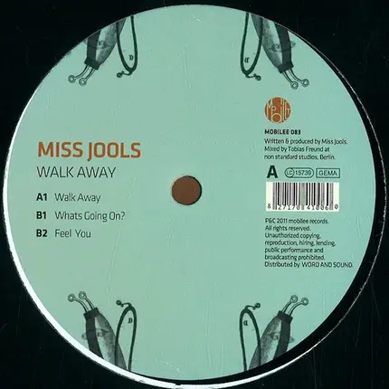 Miss Jools - Walk Away