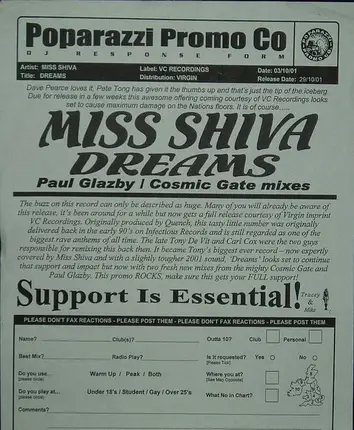 Miss Shiva - Dreams