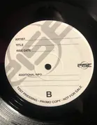 12inch Vinyl Single - Misses Positive - All Night Long - Test pressing