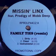 Missin' Linx - Family Ties (Remix) / Hotness