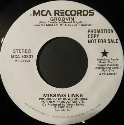 Missing Links - Groovin'
