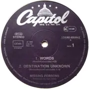 12inch Vinyl Single - Missing Persons - Missing Persons