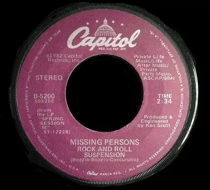 Missing Persons - Windows