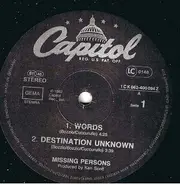 Missing Persons - Missing Persons
