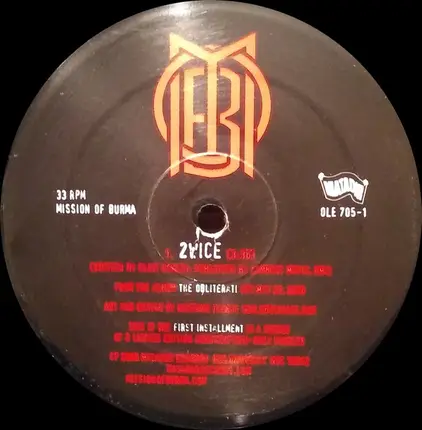 Mission Of Burma - 2wice