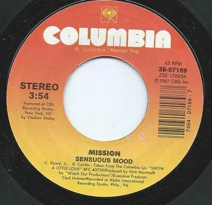 Mission - Show A Little Love