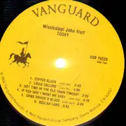 LP - Mississippi John Hurt - Today!