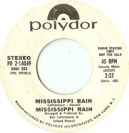 Mississippi Rain - Mississippi Rain