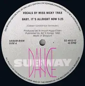 Miss Nicky Trax - Baby, It's Allright Now