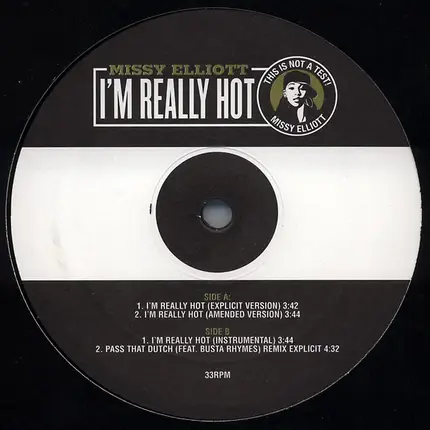 Missy Elliott - I'm Really Hot