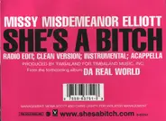 Missy Elliott - she's a bitch