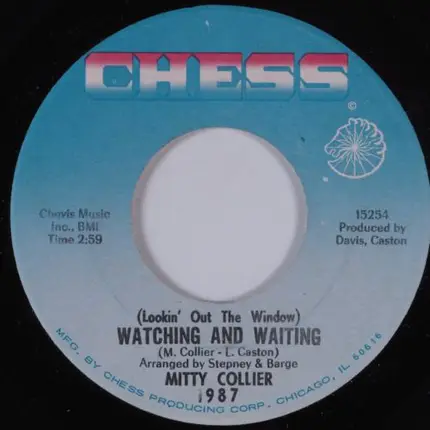 Mitty Collier - Like Only Yesterday / (Lookin' Out The Window) Watching And Waiting