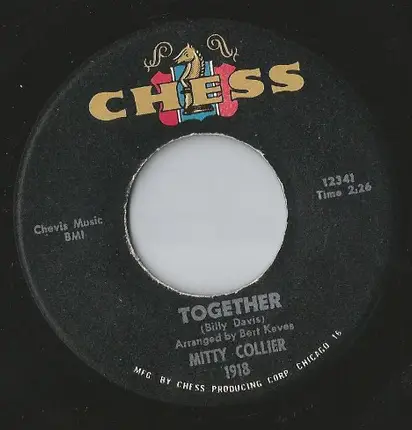 Mitty Collier - Together / No Faith, No Love