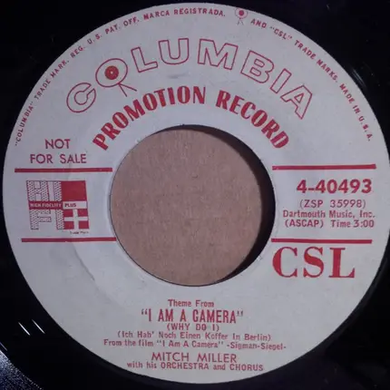 Mitch Miller And His Orchestra And Chorus - On Honolulu Bay