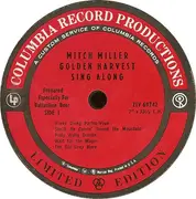 7inch Vinyl Single - Mitch Miller And His Sing-Along Chorus - Golden Harvest Sing Along