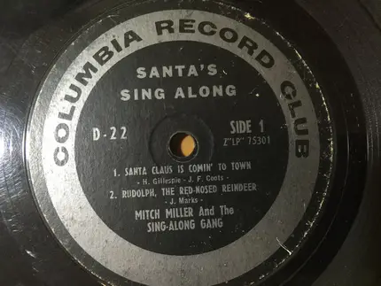 Mitch Miller And The Gang - Santa's Sing Along