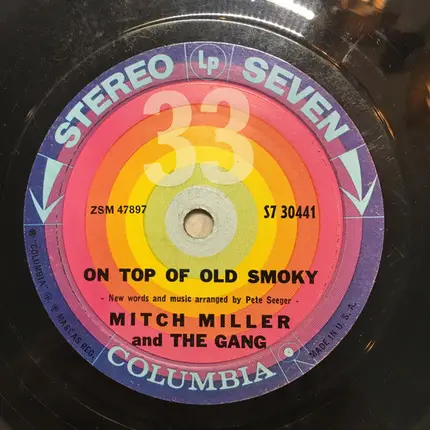Mitch Miller And The Gang - Goodnight Irene / On Top Of Old Smoky