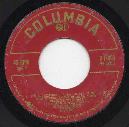 Mitch Miller And The Gang - Sing Along With Mitch Vol. 3