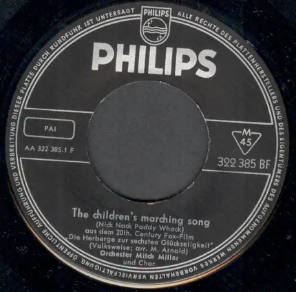 Mitch Miller - Children's Marching Song