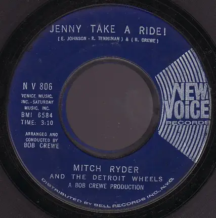 Mitch Ryder & The Detroit Wheels - Jenny Take A Ride
