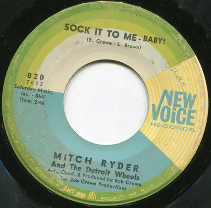 Mitch Ryder & The Detroit Wheels - Sock It to Me!