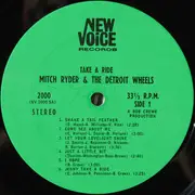 LP - Mitch Ryder & The Detroit Wheels - Take A Ride...