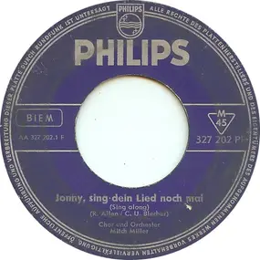 Mitch Miller - Jonny, Sing Dein Lied Noch Mal (Sing Along) / Sing Along