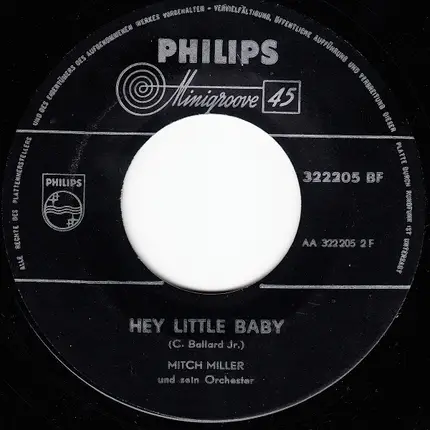 Mitch Miller & His Orchestra - The River Kwai March / Colonel Bogey / Hey Little Baby