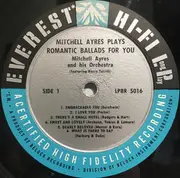 LP - Mitchell Ayres And His Orchestra Featuring Harry Terrill - Mitchell Ayres Plays Romantic Ballads For You...